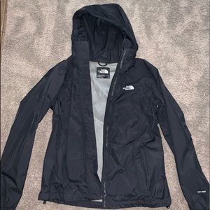 The North Face rain jacket